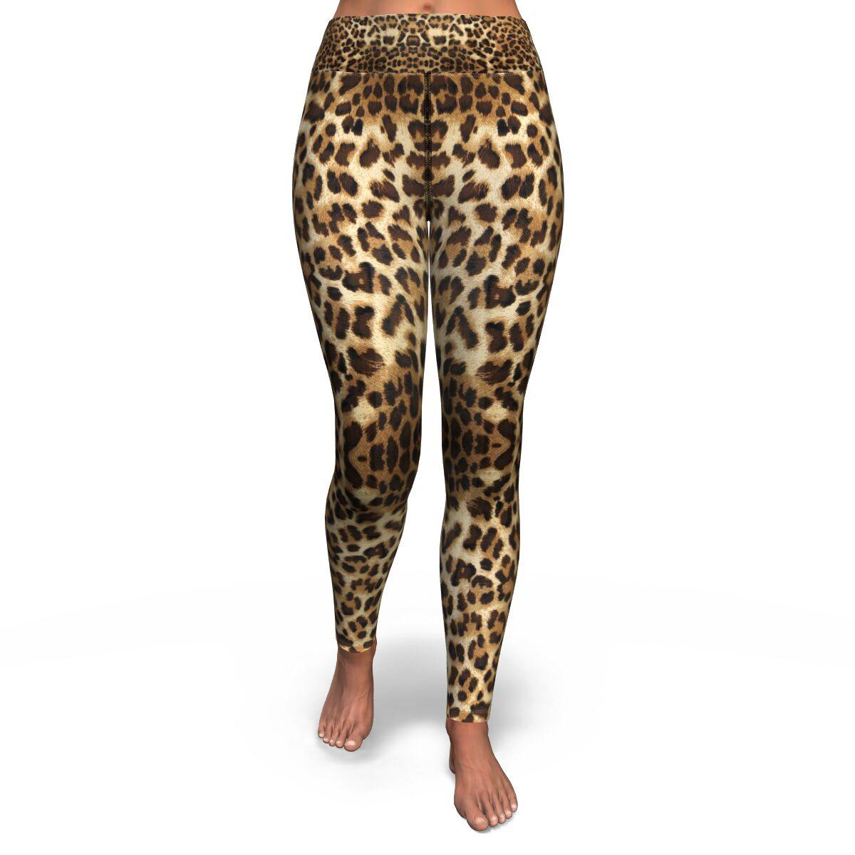 Leopard Print Premium Yoga Leggings