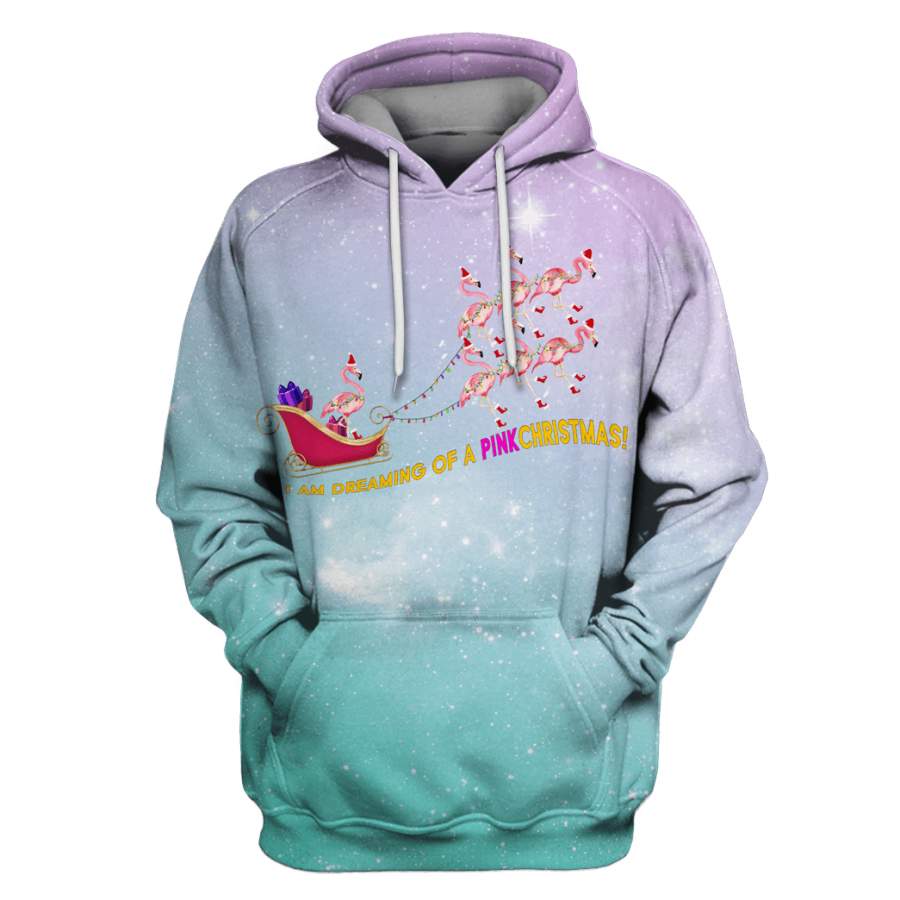 I am dreaming of a pink christmas Tshirt – Zip Hoodies Apparel