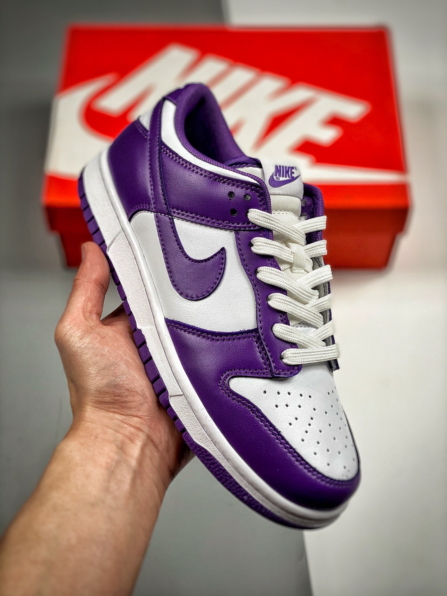 Nike Dunk Low WhiteCourt Purple 5339210