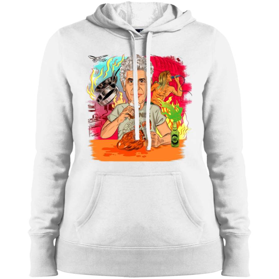 AGR Anthony Bourdain Ladies’ Pullover Hooded Sweatshirt