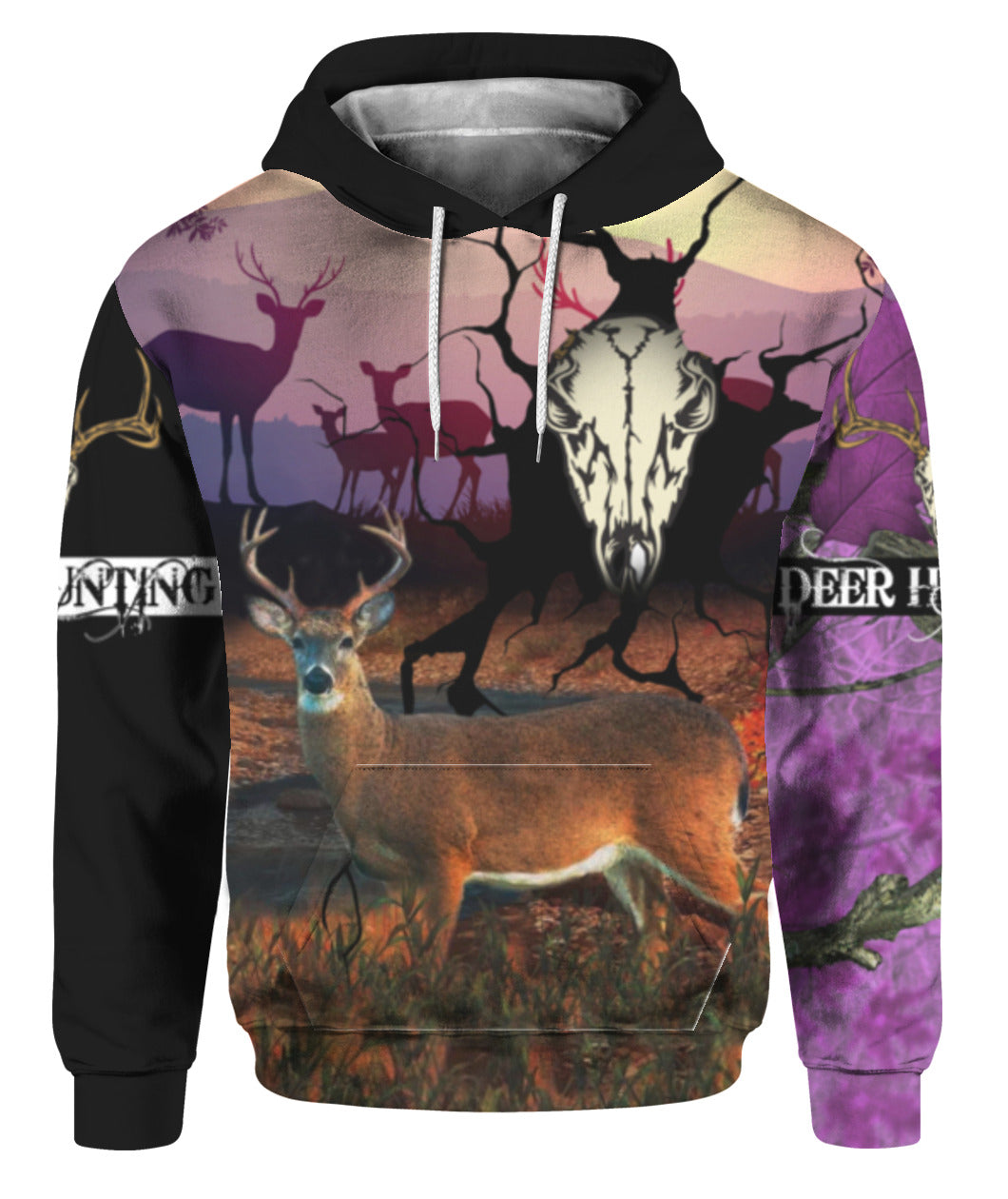 Oragontee Hunting Deer At The Sunset 3D All Over Print | For Men & Women | Adult | Hp1178