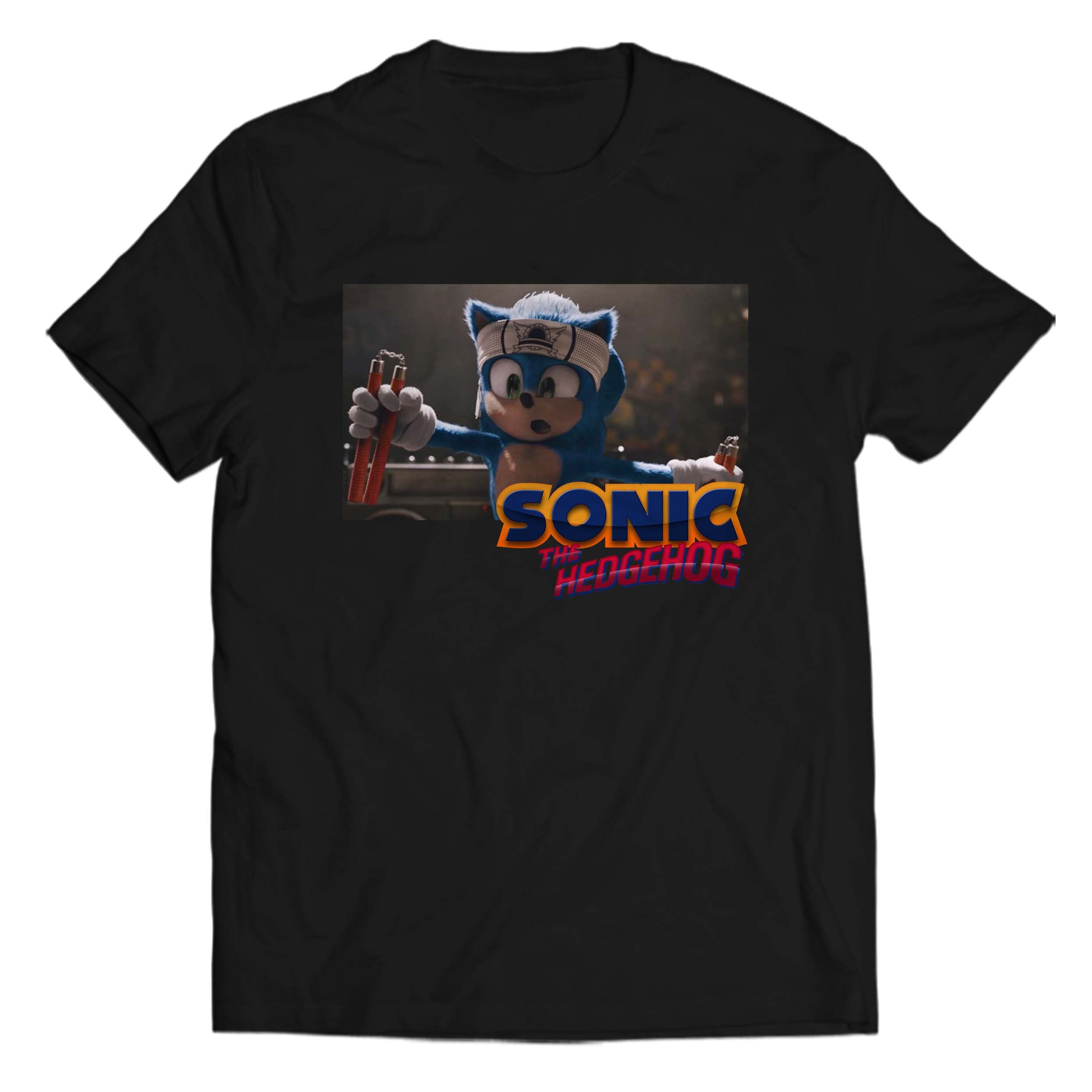 Sonic The Hedgehog Karate Man’S Tee T-Shirt