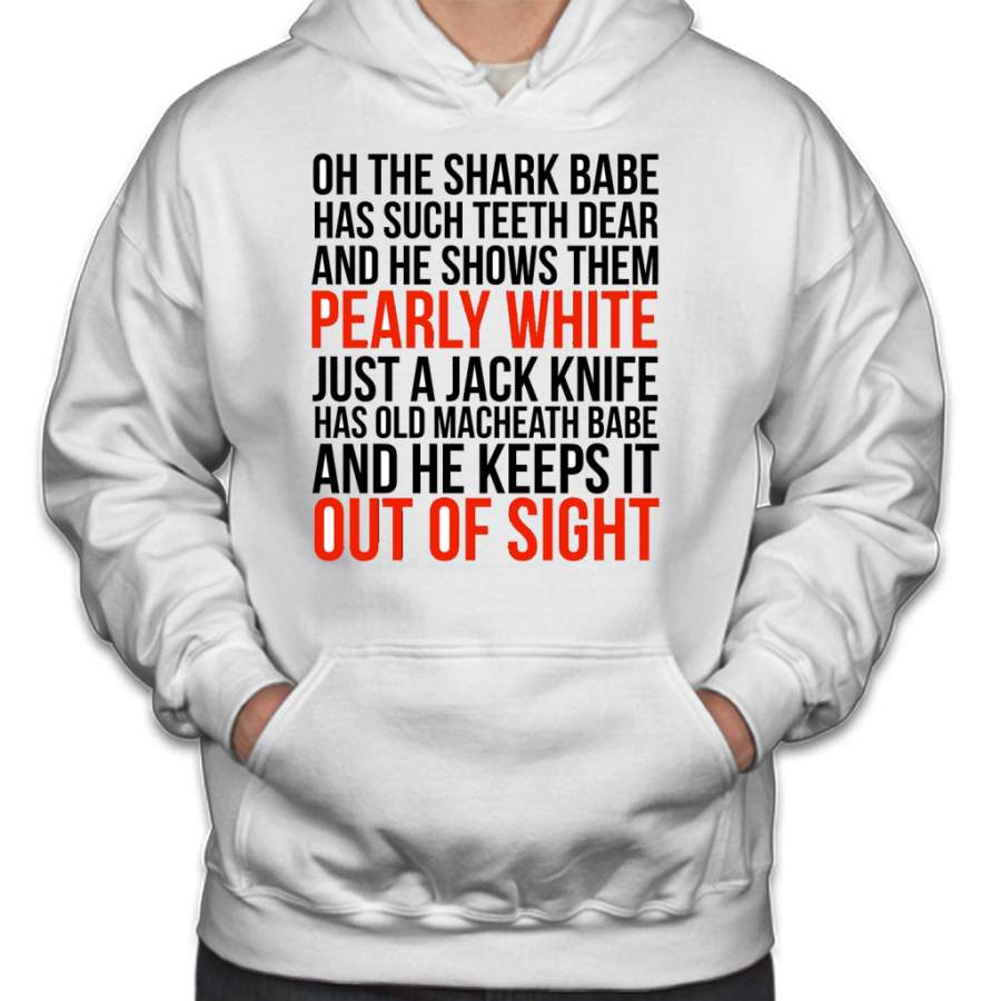 “Mack the Knife” by Bobby Darin Hoodie