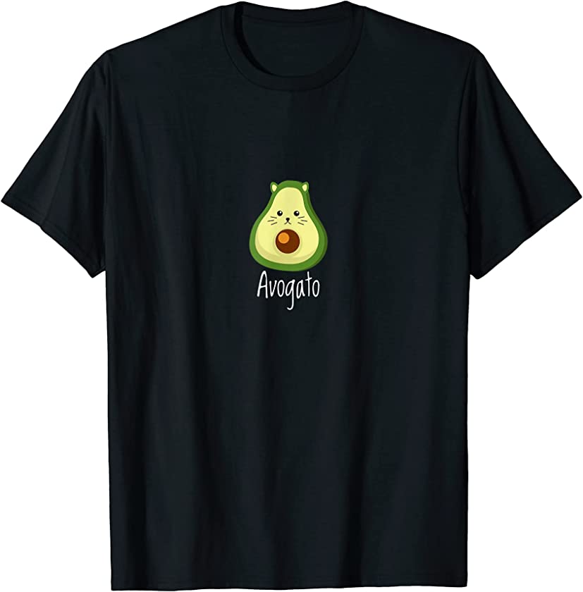 Avogato Avocado Cat Foodie Mexican T-Shirt