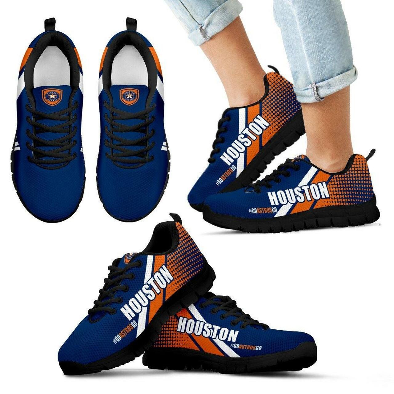 Go Houston Astros Sneakers Sneaker Running Shoes For Men, Women Shoes14822