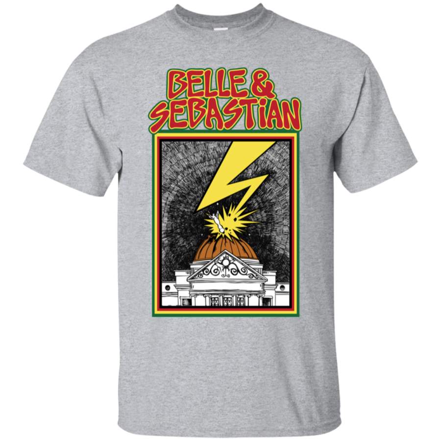 AGR BAD BRAINS BELLE and SEBASTIAN Mens Cotton T-Shirt