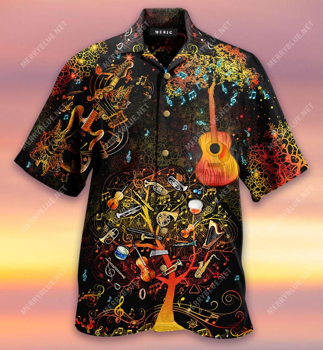 The Nocturne Of Time Aloha Hawaiian Shirt Colorful Short Sleeve Summer Beach Casual Shirt For Men And Women