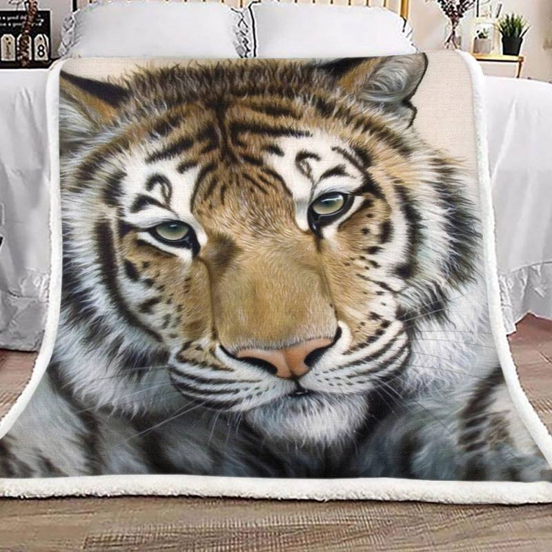 Tiger VD1701271S Sherpa Fleece Blanket