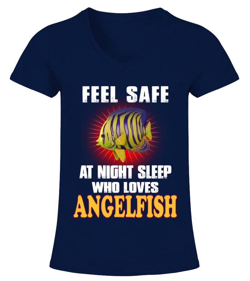 Angelfish Animals Lover T Shirts C-Cwhnd