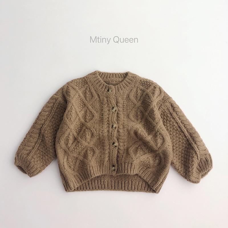 2023 New Cardigan Sweater Outerwear For Kids Clothes Toddler Boys Girls Long Sleeve Knitting Jacket Fashion Retro Baby Sweaters alx