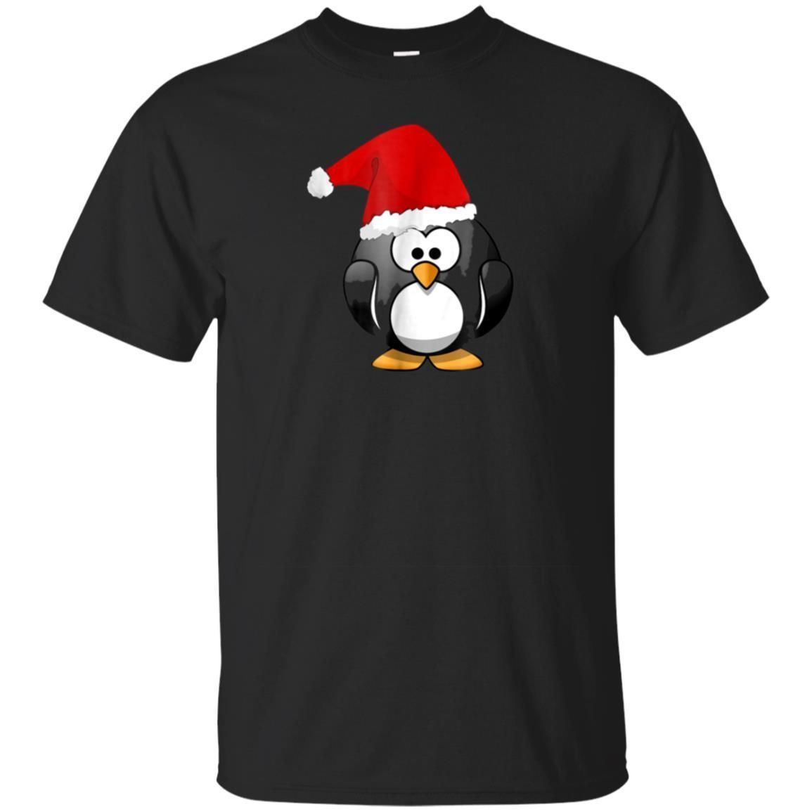 Find Cute Christmas Penguin Santa Shirt, Kids Holiday Gift