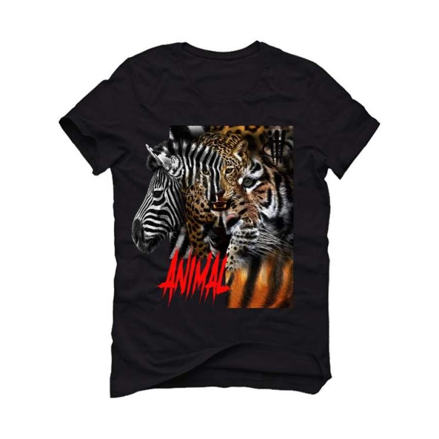 Air Jordan 3 ANIMAL Black T-Shirt (ANIMAL X)