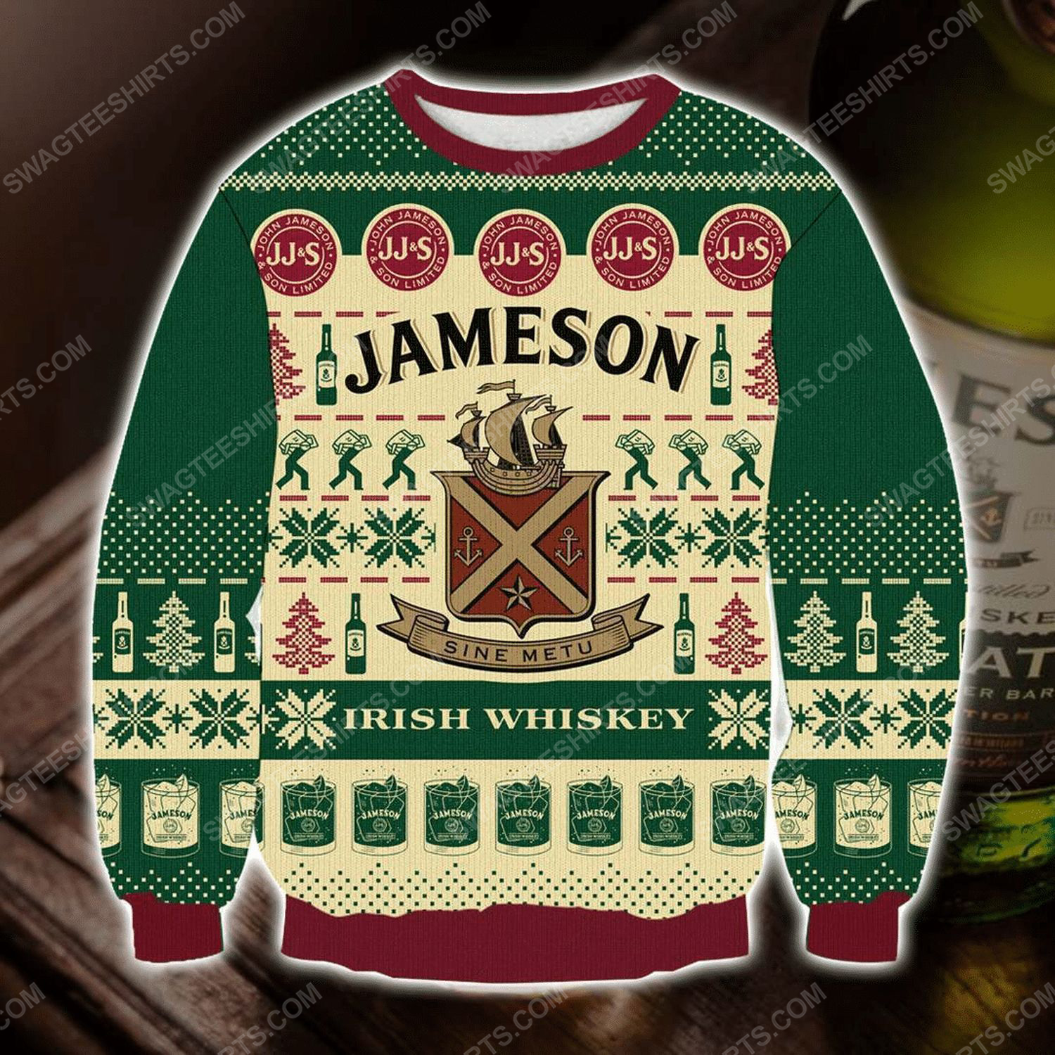 [Special Edition] The Jameson Irish Whiskey Ugly Christmas Sweater – Maria