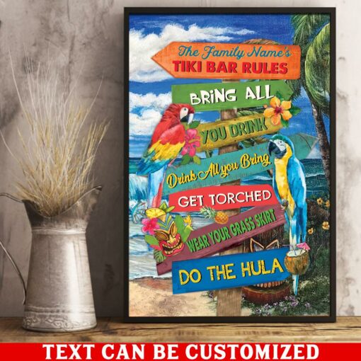 custom-tiki-rules-poster-for-tiki-hut-tiki-bar-tiki-lounge-lovers