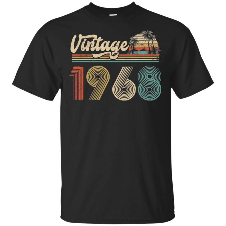 52th Birthday Gift Vintage 1968 Classic T-shirt