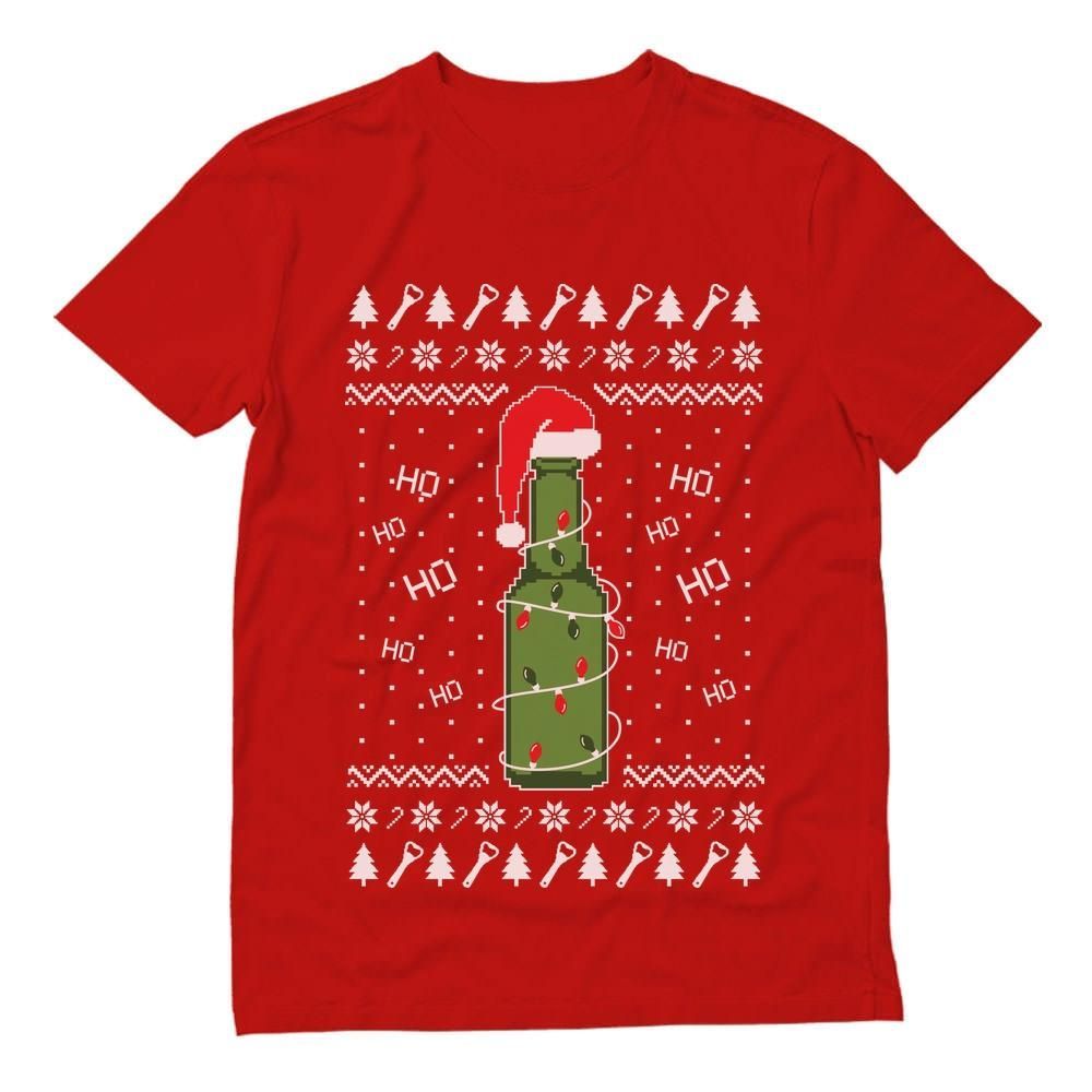 Ugly Christmas Beer Pong Holiday Party shirt