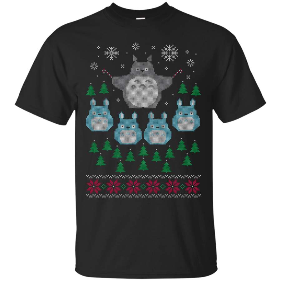 Totoro  – A Christmas Flight nerdy T Shirt & Hoodie