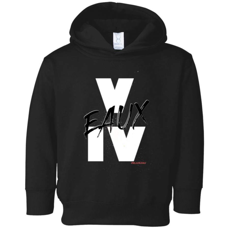 V EAUX IV BW Rabbit Skins Toddler Fleece Hoodie