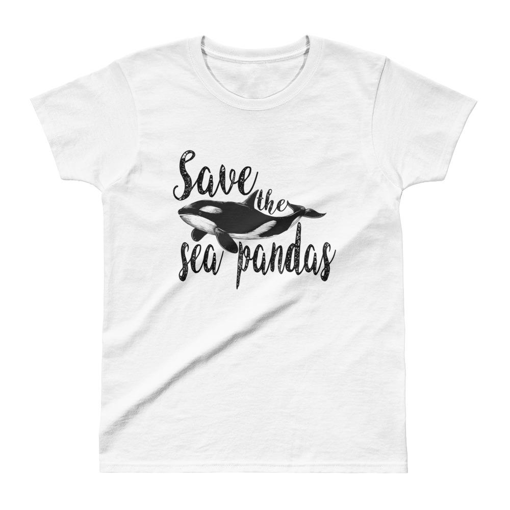 Save the Sea Pandas – Women’s T-shirt