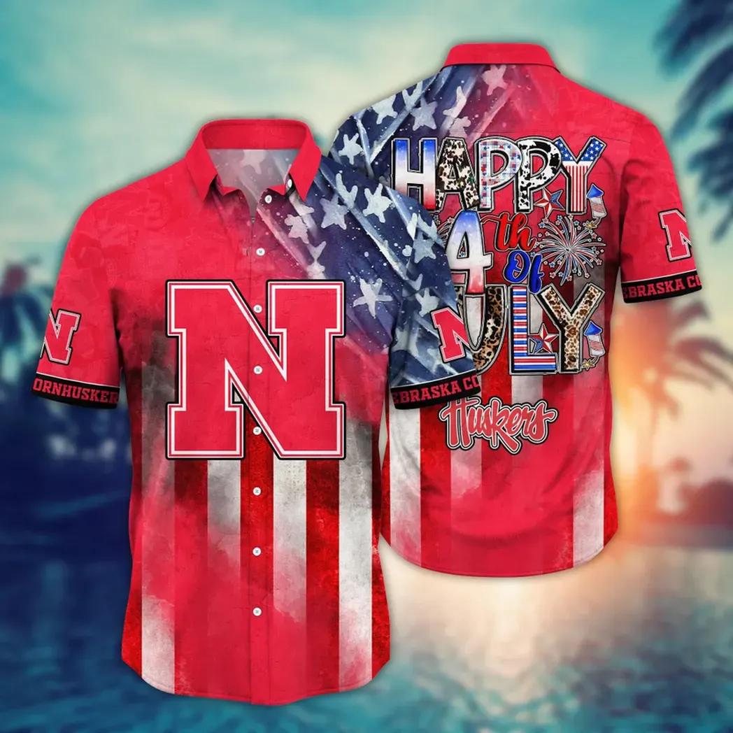 Nebraska Cornhuskers Ncaa Aloha Hawaiian Shirt 2, Ncaa Hawaiian Shirt