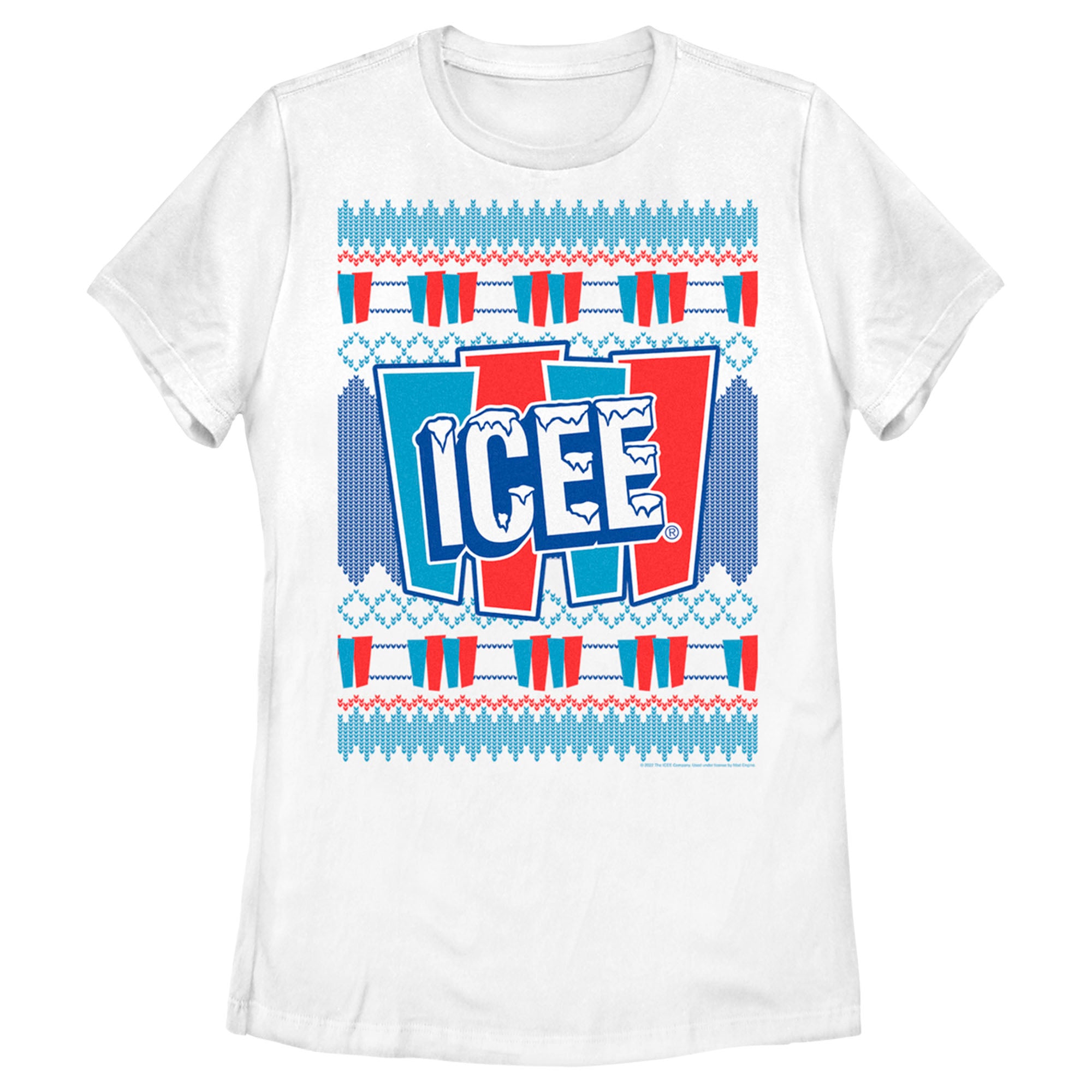 Women’S Icee Retro Ugly Sweater T-Shirt