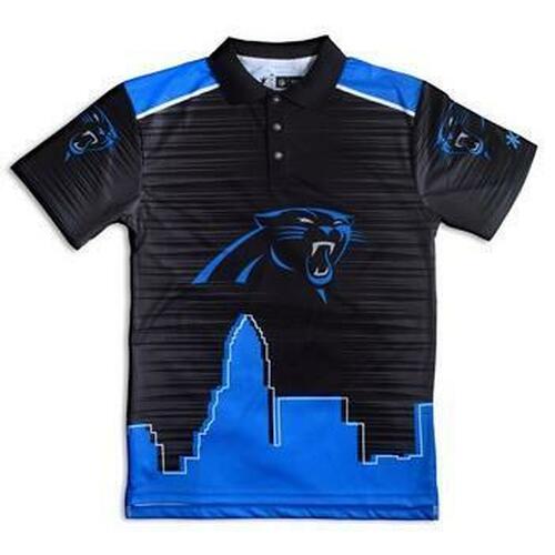 Carolina Panthers Thematic Polyester Polo Shirt 3D All Over Print Shirt3913 Hoodie Zipper Sweater