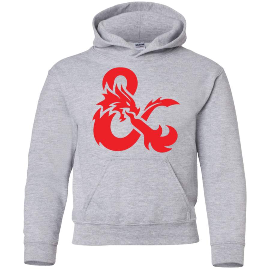 AGR Dungeons and Dragons Logo Youth Pullover Hoodie