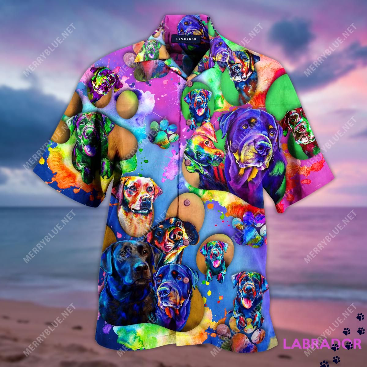 Amazing Labrador Retriever Aloha Hawaiian Shirt Colorful Short Sleeve Summer Beach Casual Shirt For Men And Women