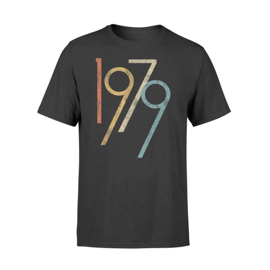 40th Birthday Gift Vintage 1979 Graphic Men Women – Standard T-shirt