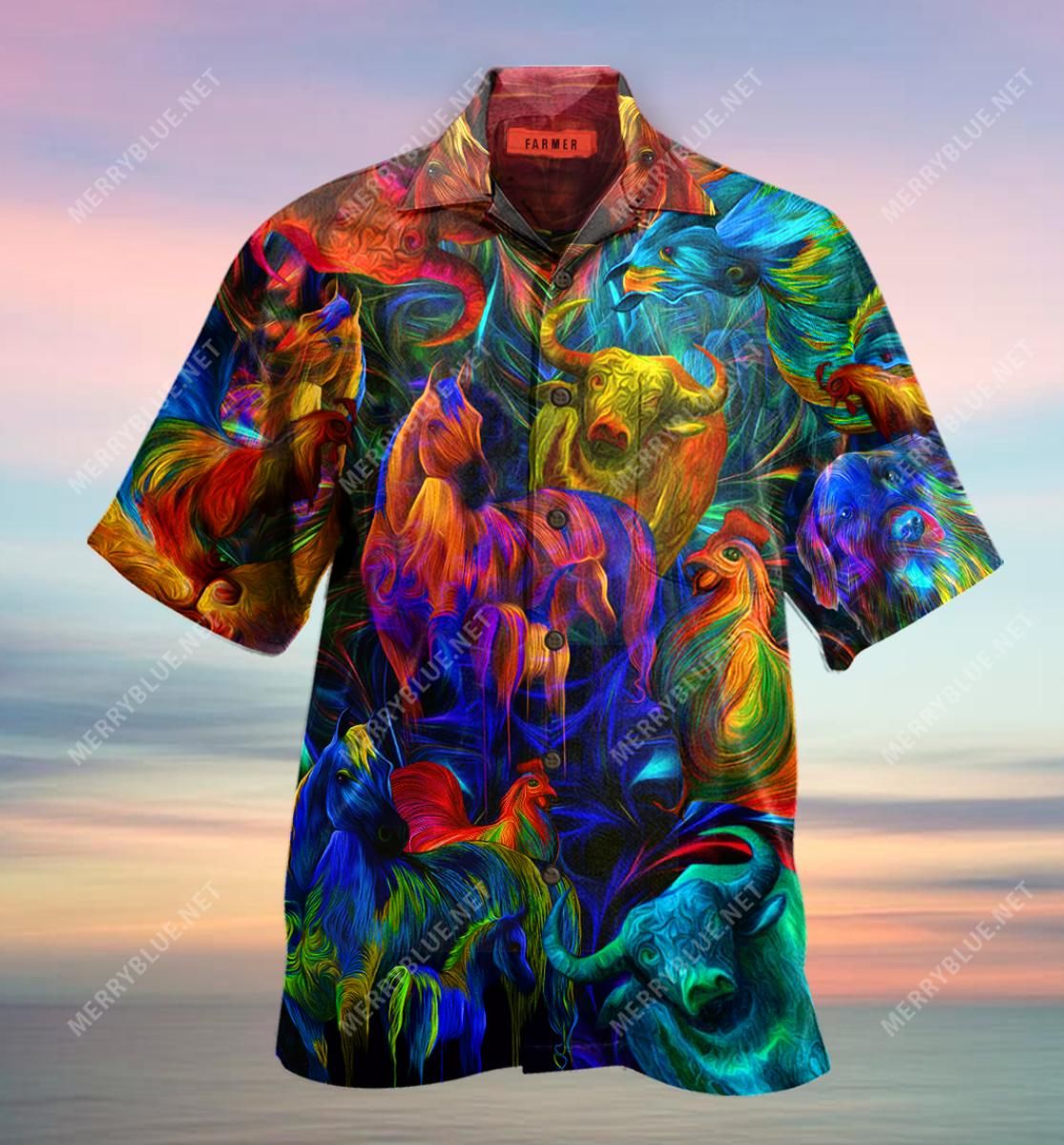 Proud Farmer Aloha Hawaii Shirt Colorful Short Sleeve Summer Beach Casual For Men And Women Ha20713