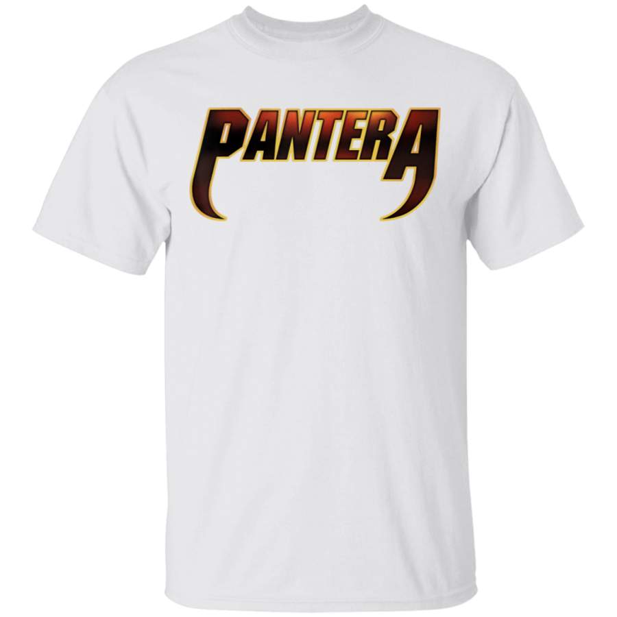 Pantera Official Shaded Yellow Logo TShirt