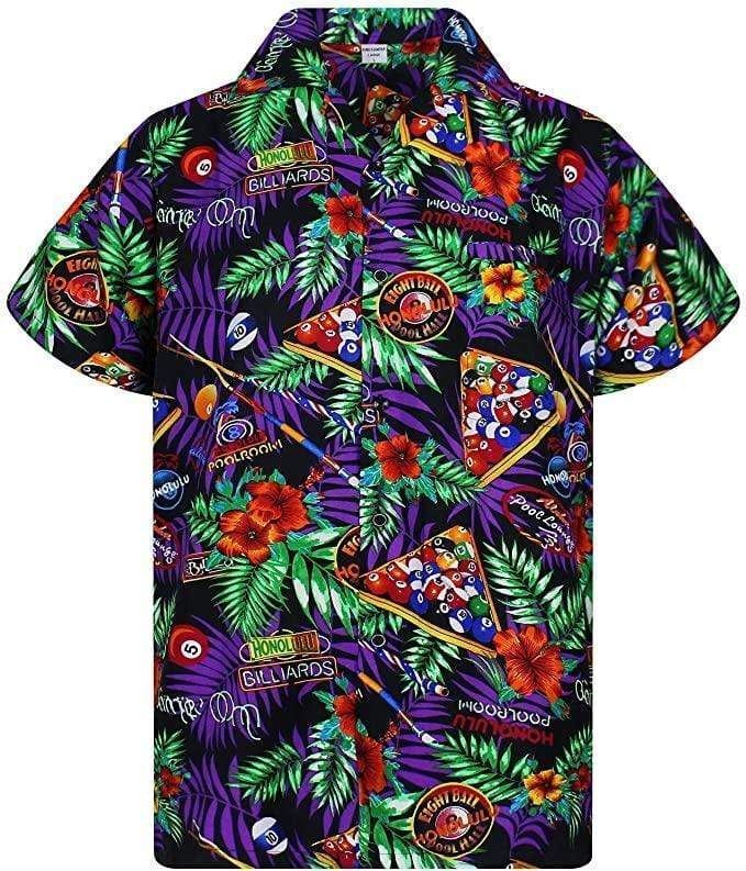 Get Here Vintage Retro Billiards Colorful Tropical Unisex Hawaii Aloha Shirts Dh Ha34313