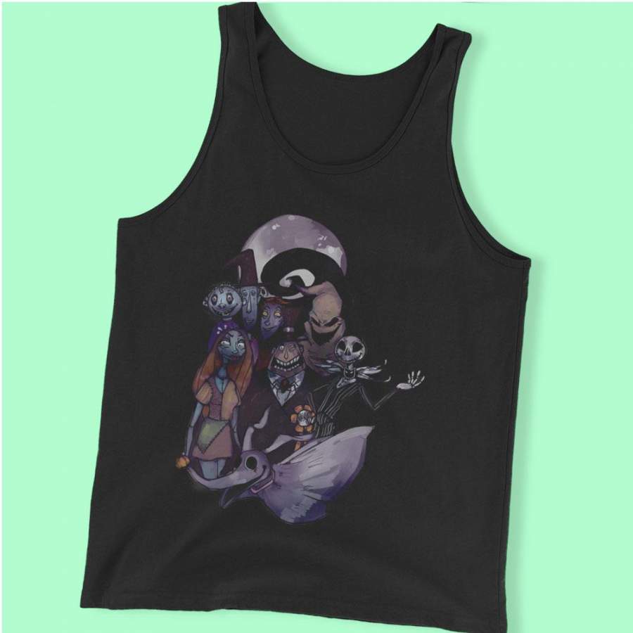 Nightmare Before Christmas Dark Men’S Tank Top