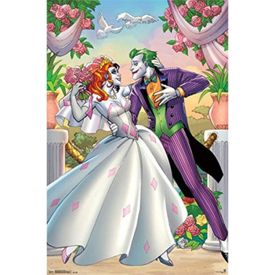 Batman – Harley Quinn Romance 22×34 Standard Wall Art Poster