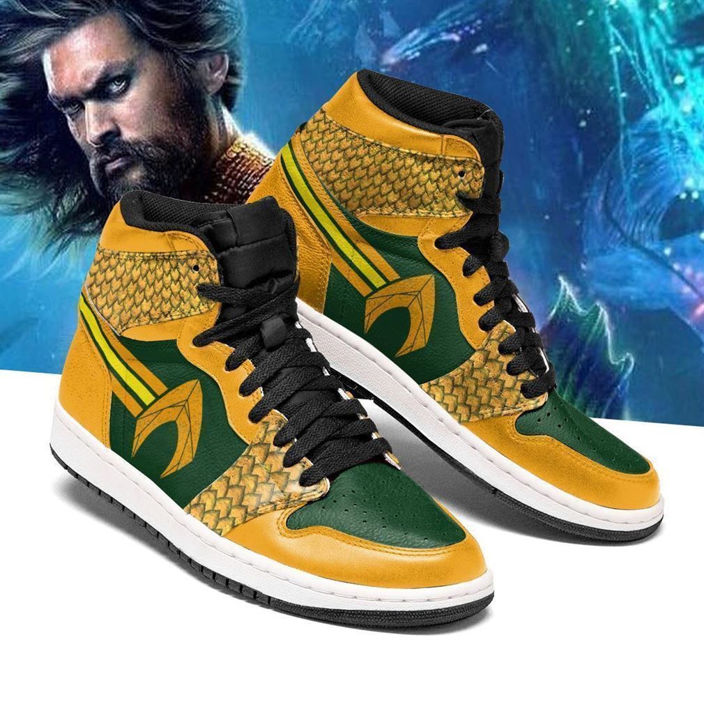 Aquaman Dc Comics Air Jordan Shoes Sport Sneakers