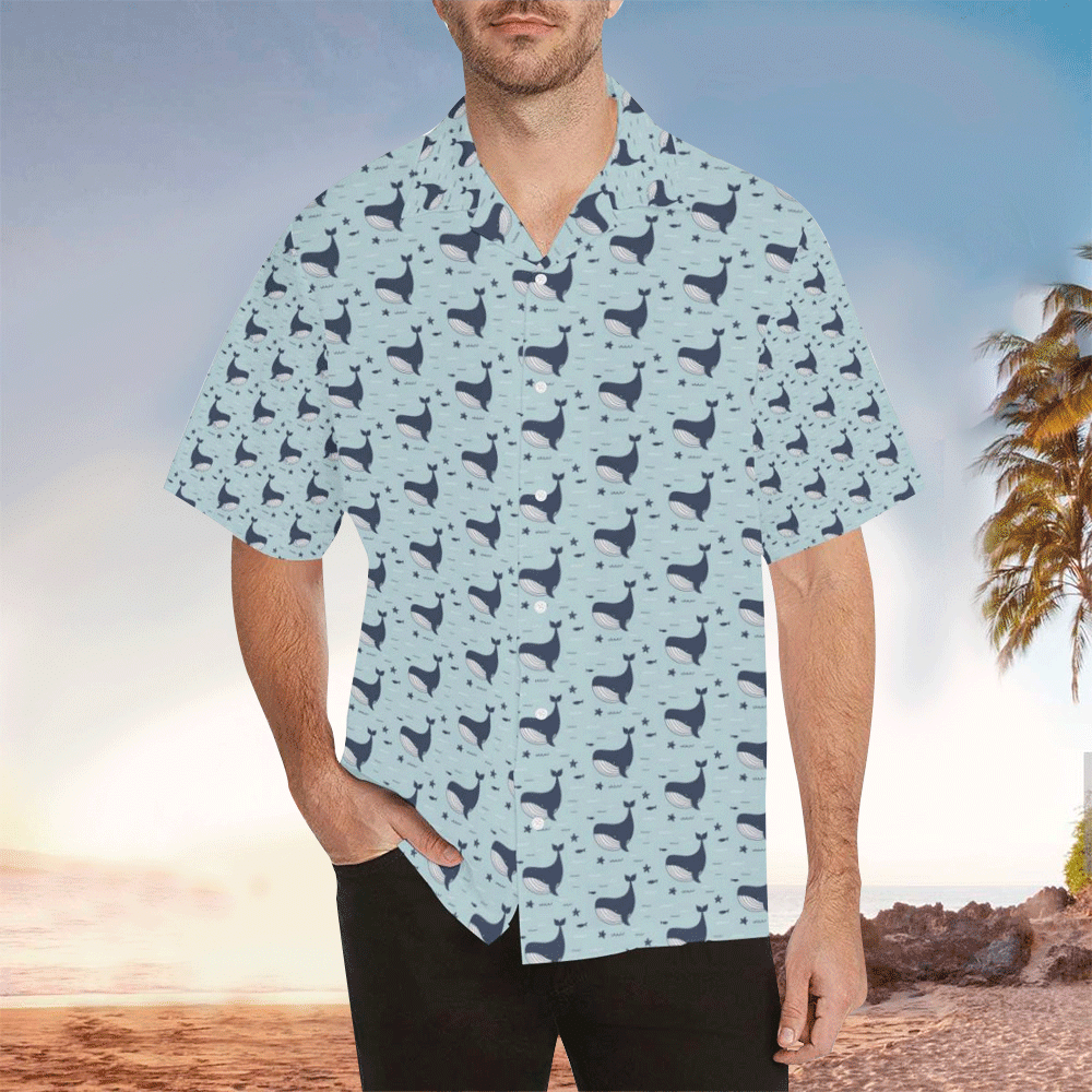 Whale Hawaiian Lover 3D Hawaiian Shirt