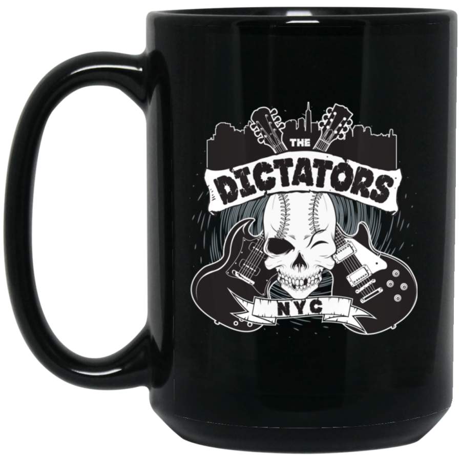 New York City Cafe Nine The Dictators Punk rock Ramones Big Black Mug