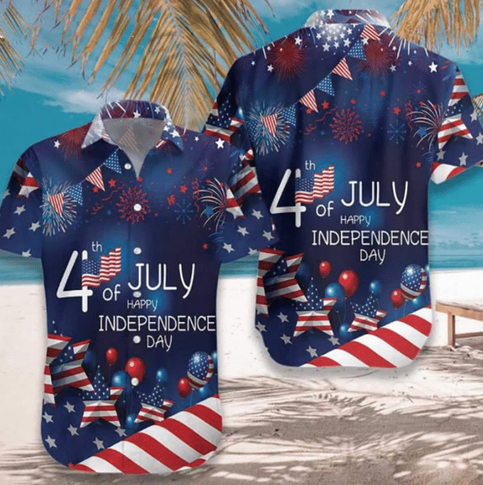 Of July Usa Flag Independence Day Hawaii Shirt Ha78607