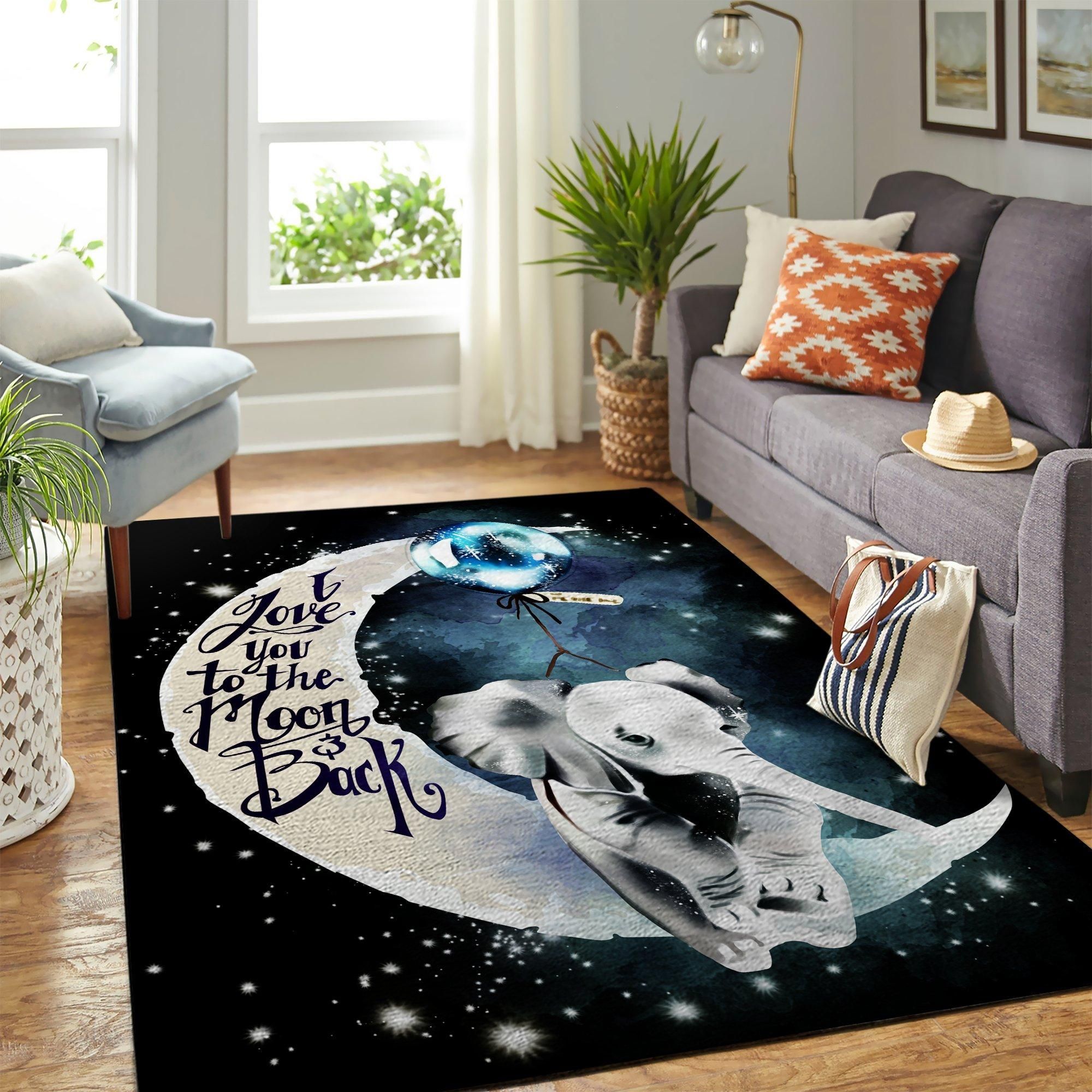 Baby Elephant Area Rug Geeky Carpet – home decor – Bedroom Living Room decor