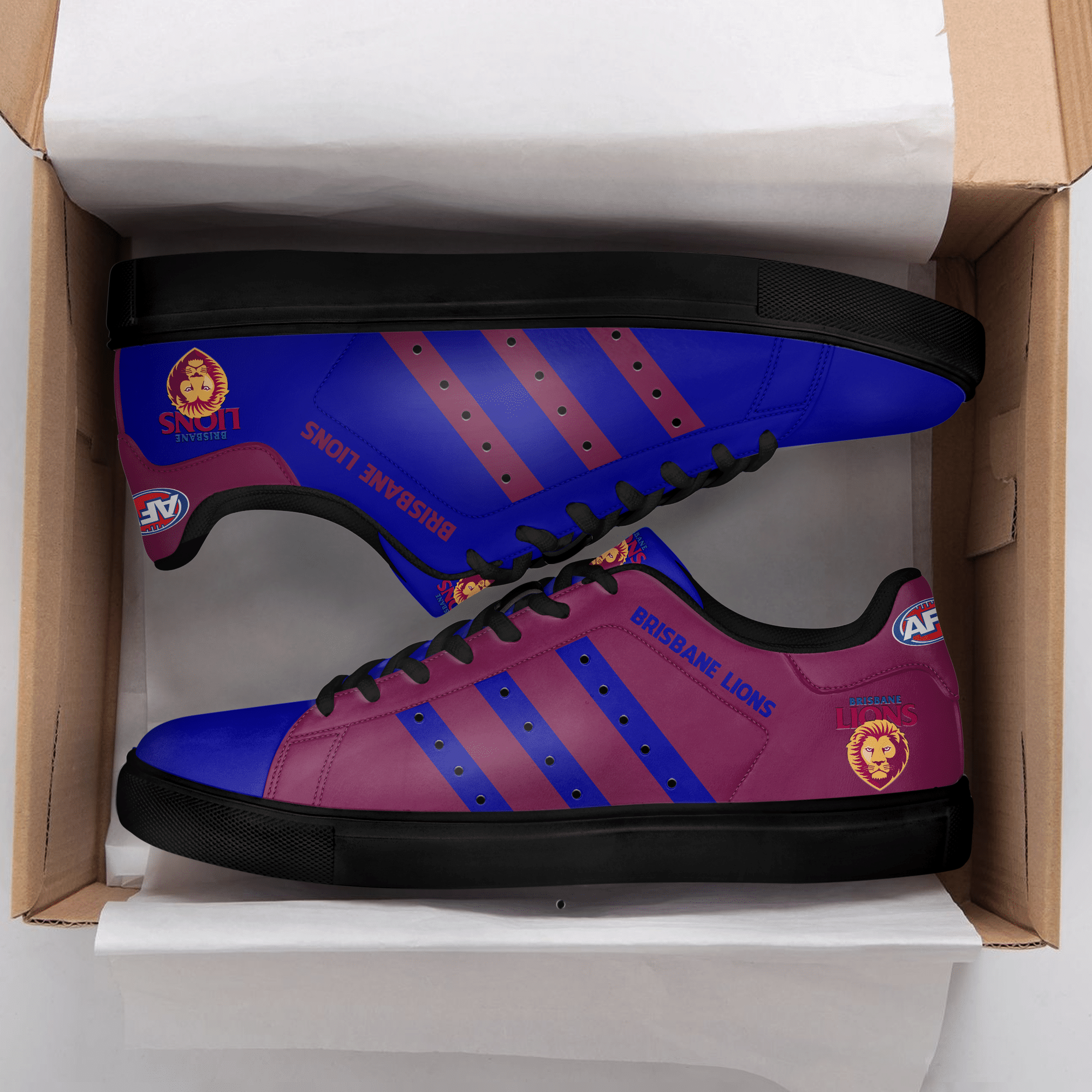 Brisbane Lions Low Top Shoes V11