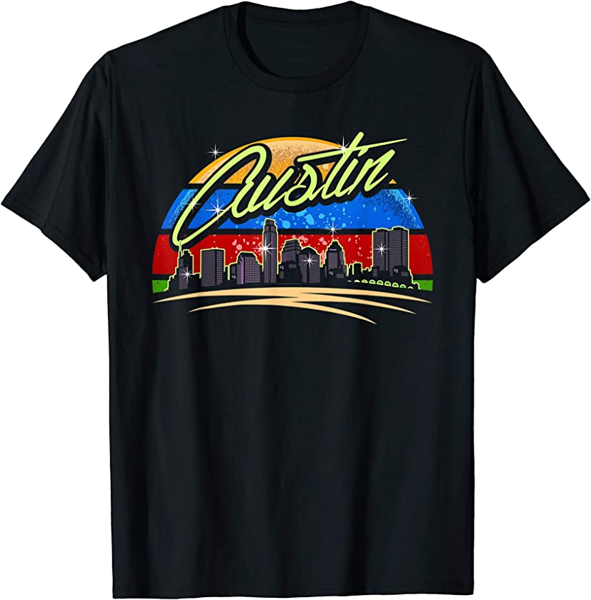 Austin City Retro Vintage, Austin Texas TX T-Shirt