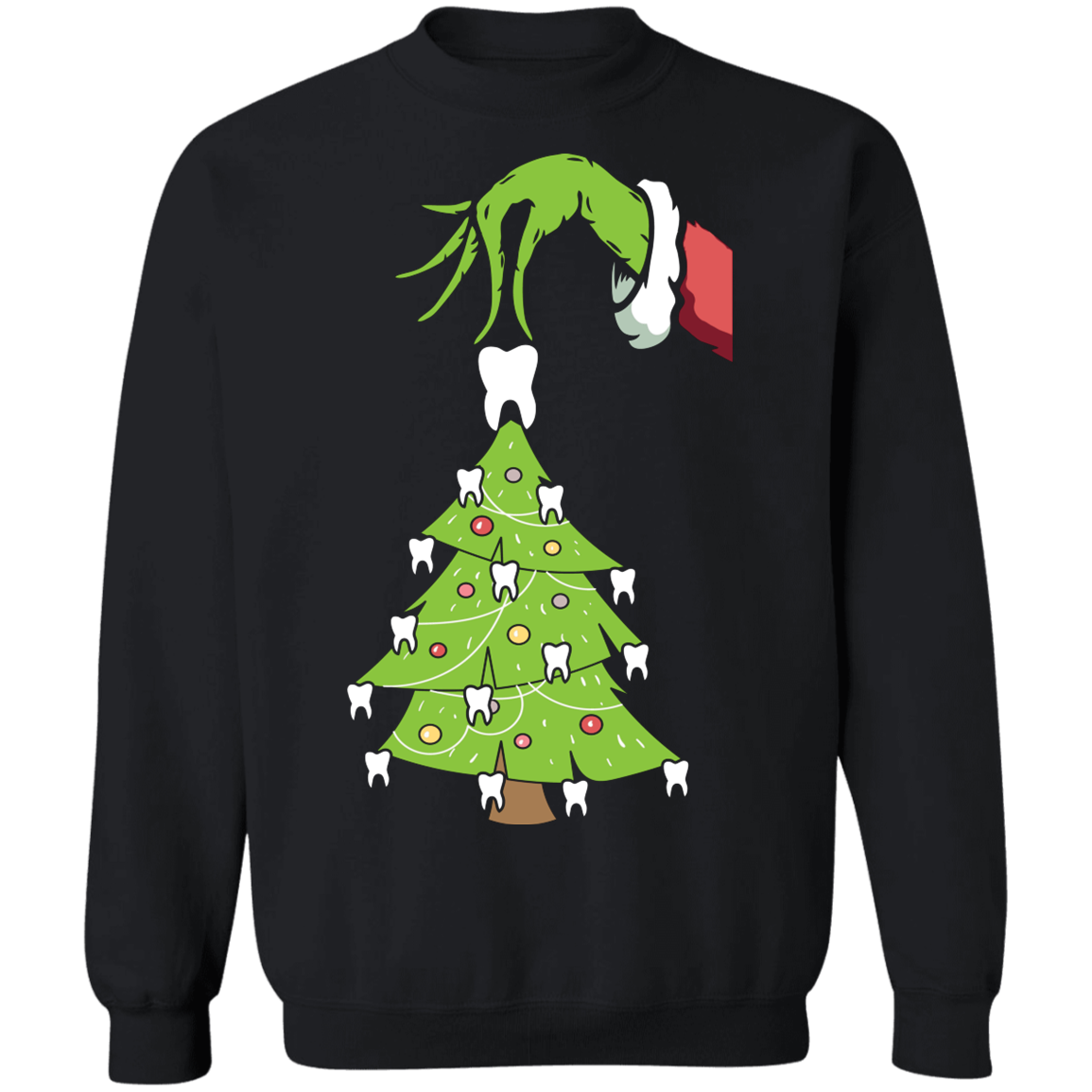 Who Stole Tooth Dental Ugly Christmas Sweatshirt