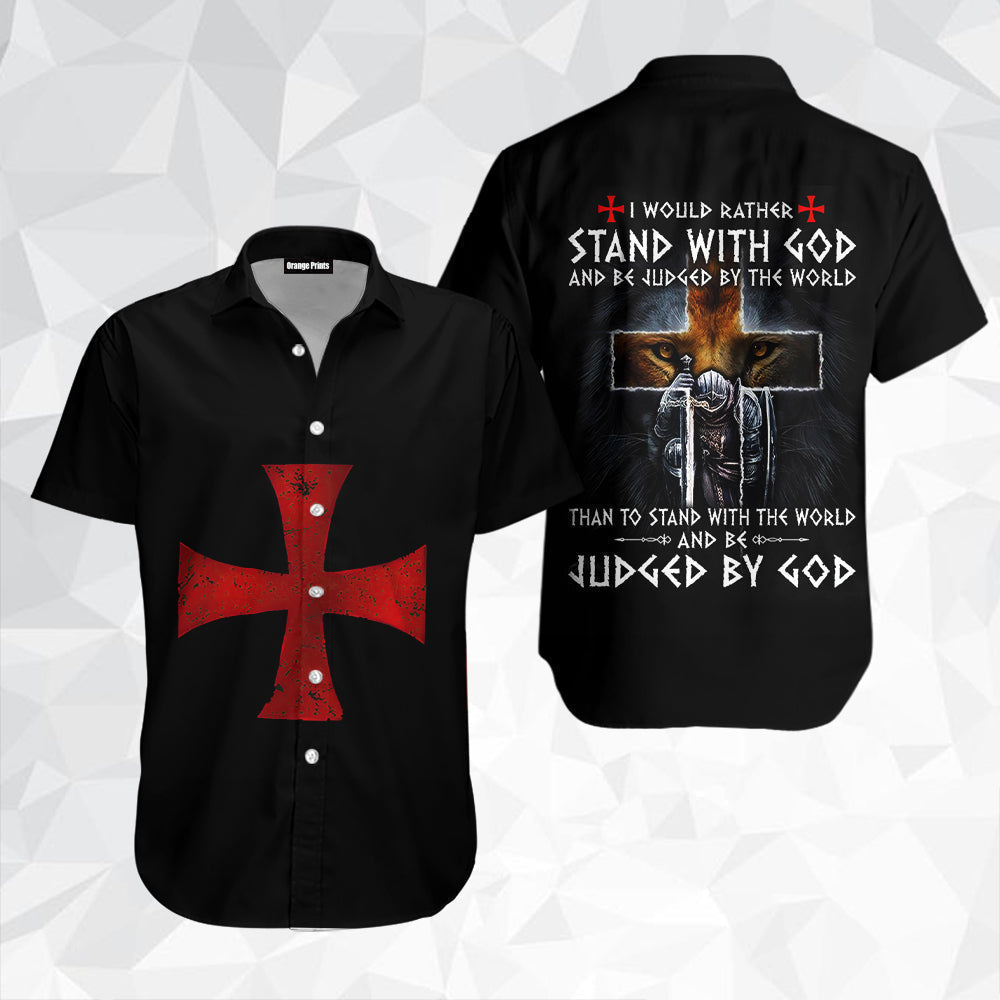 A True Knight Templar Hawaii Shirt For Men Women Ha88535