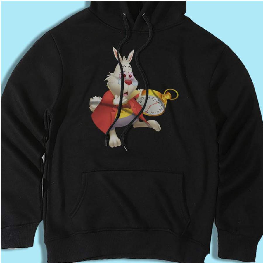 Alice In Wonderland White Rabbit Khrec Men’S Hoodie