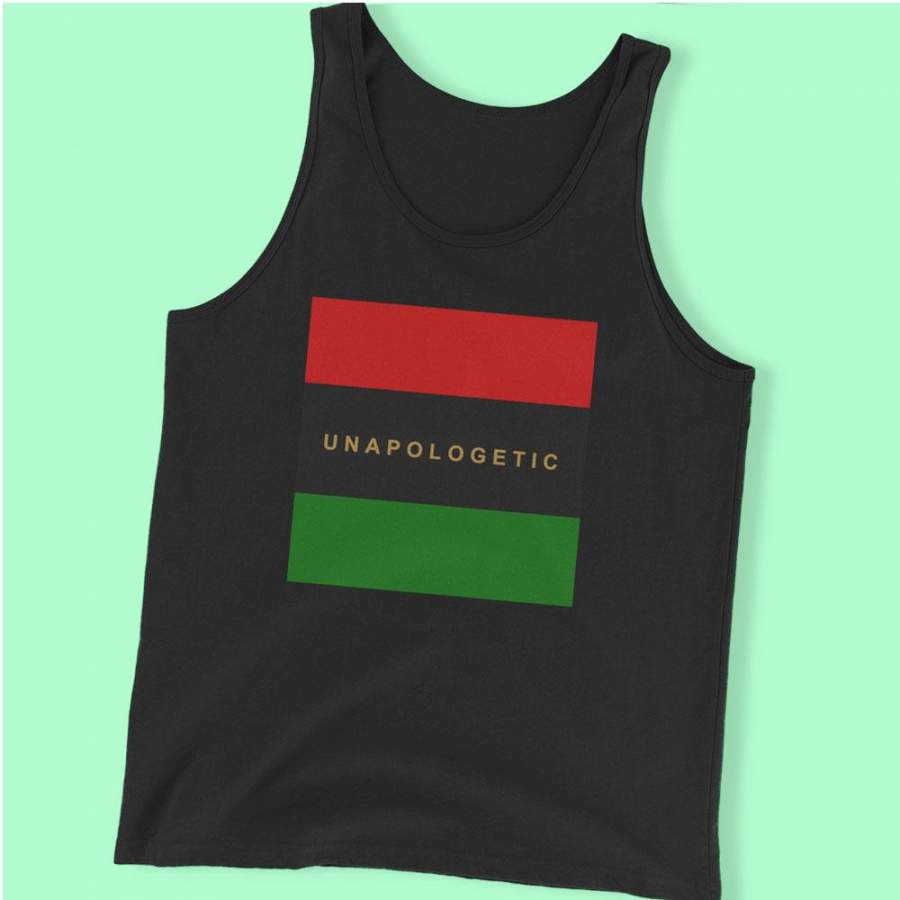 Unapologetically Black And Proud Melanin Men’S Tank Top