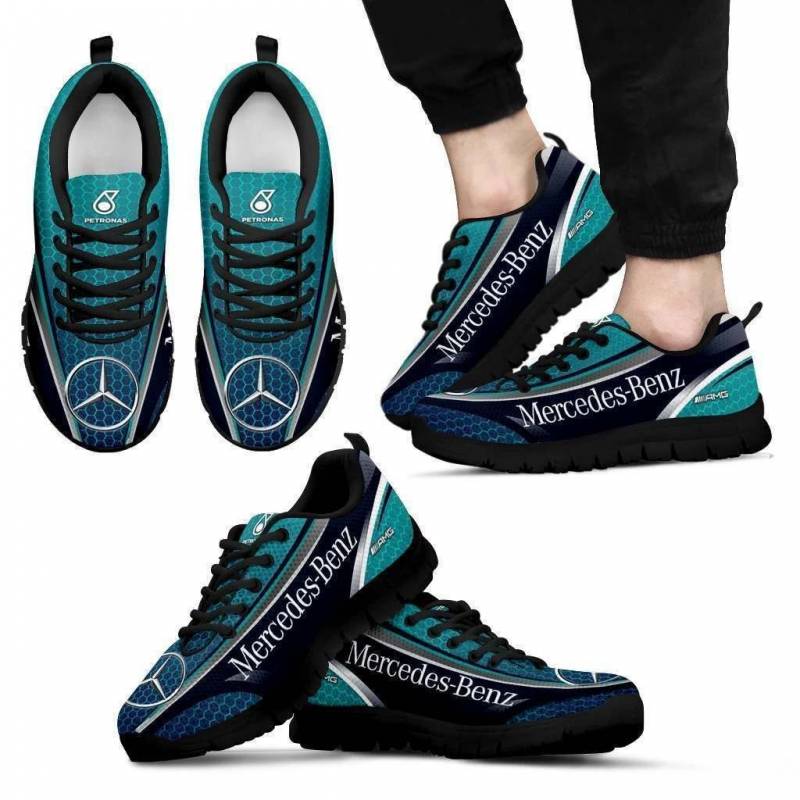 3D Printed Mercedes NTA Sneakers For Men & Women Ver 6 (Jade)