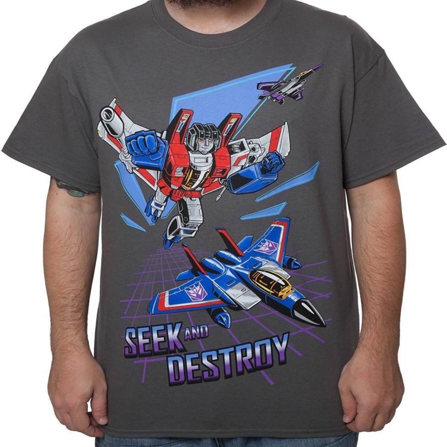 Transformers Starscream Seek and Destroy T-Shirt