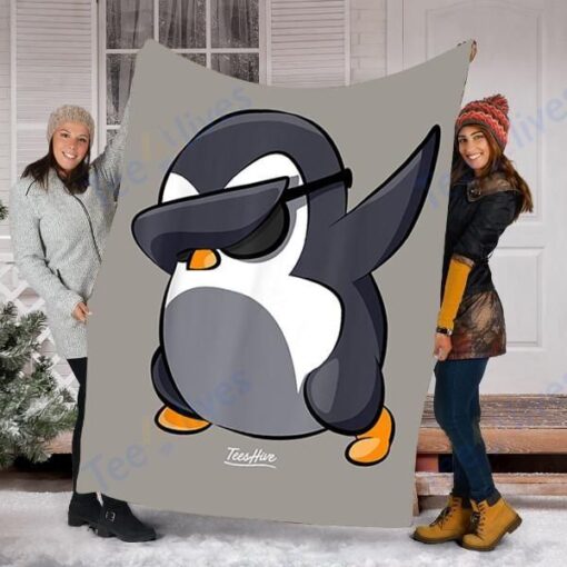 Dabbing Penguin Dab Soft Cozy Lightweight Premium Blanket