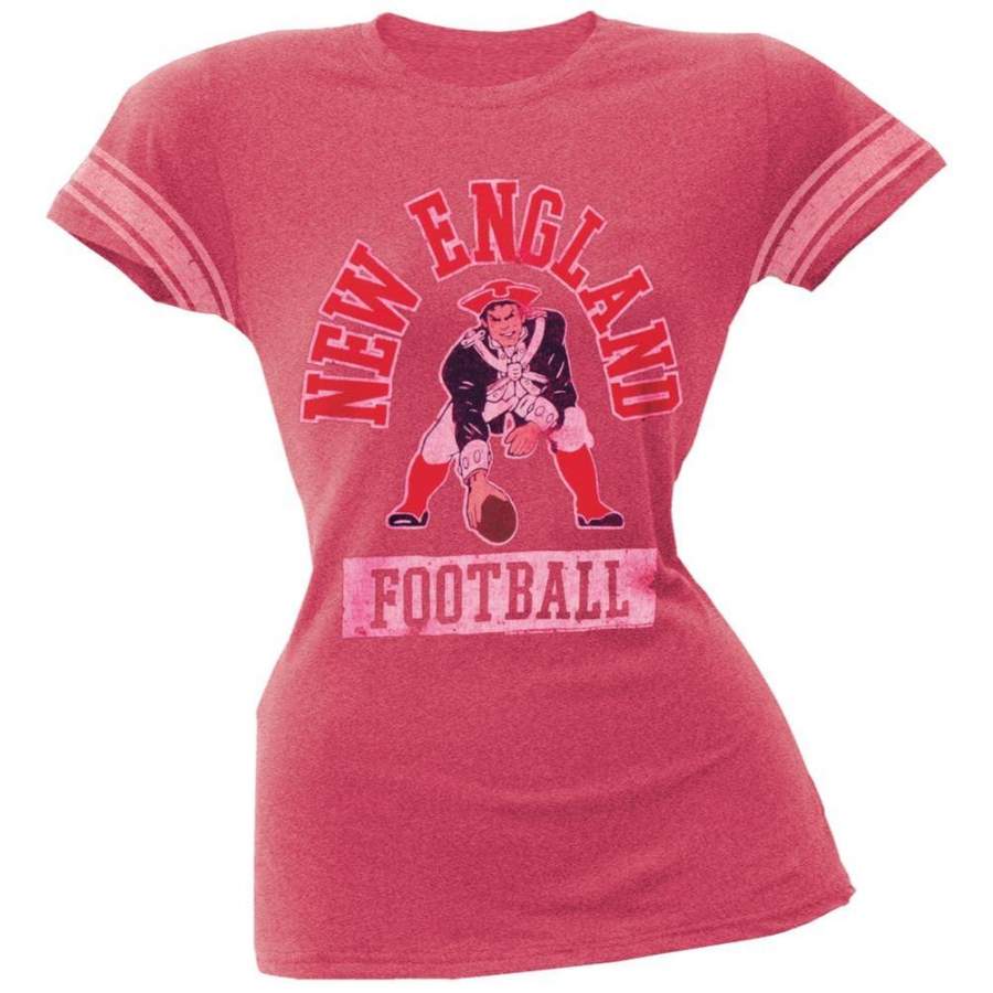 New England Patriots – Vintage Logo Juniors Varsity T-Shirt