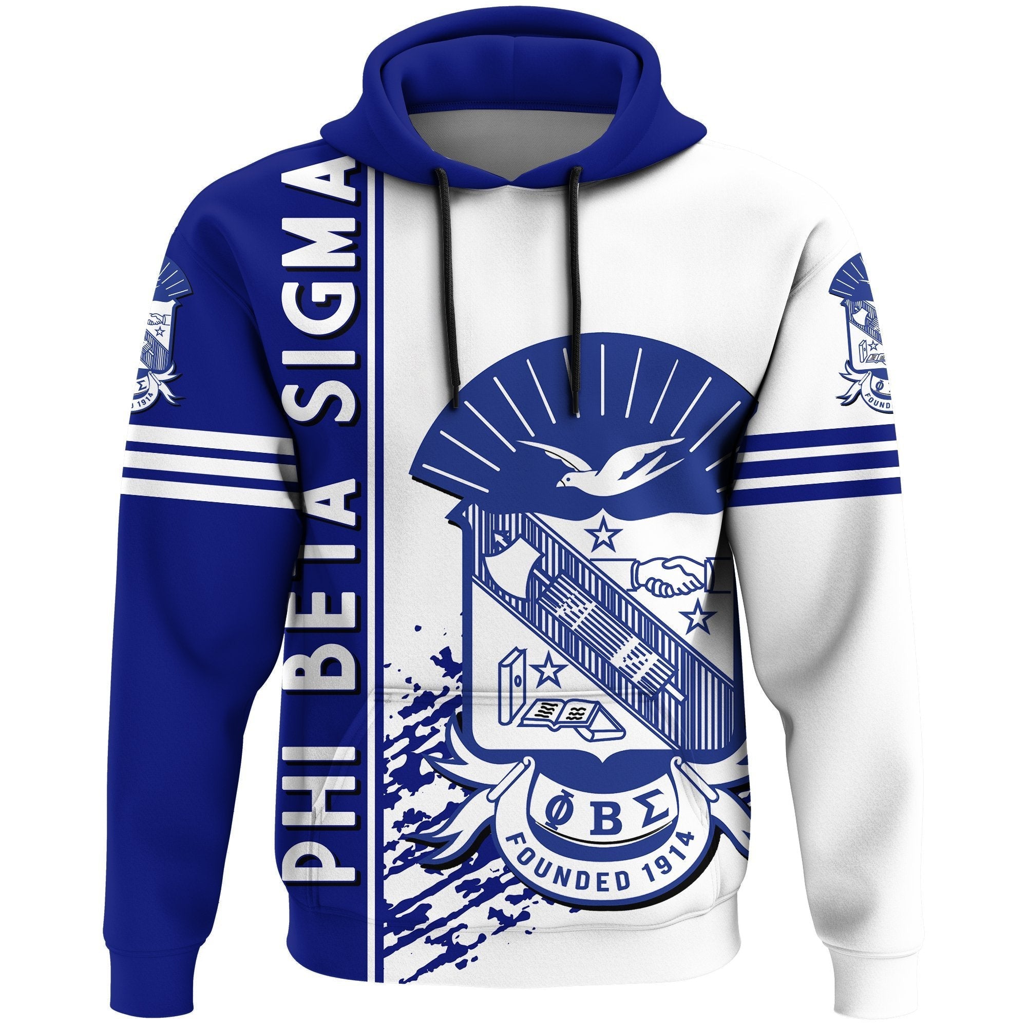 Fraternity Hoodie – Phi Beta Sigma Hoodie Quarter Style